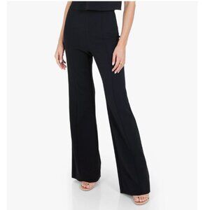 NWT Black Halo Wide Leg Isabella Pant $295 Size 14 Black
